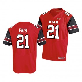 Utah Utes Solomon Enis Men's Jersey College Football Jersey - Red