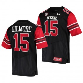 Tiquan Gilmore Utah Utes College Football Black Men 15 Jersey